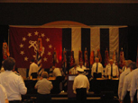 flag procession